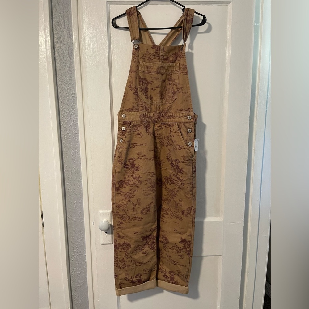 We The Free- Free People Ziggy Harmony Overalls Desert Combo